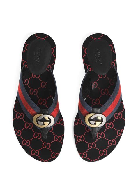 gucci flop flops|Gucci Flip Flops for cheap.